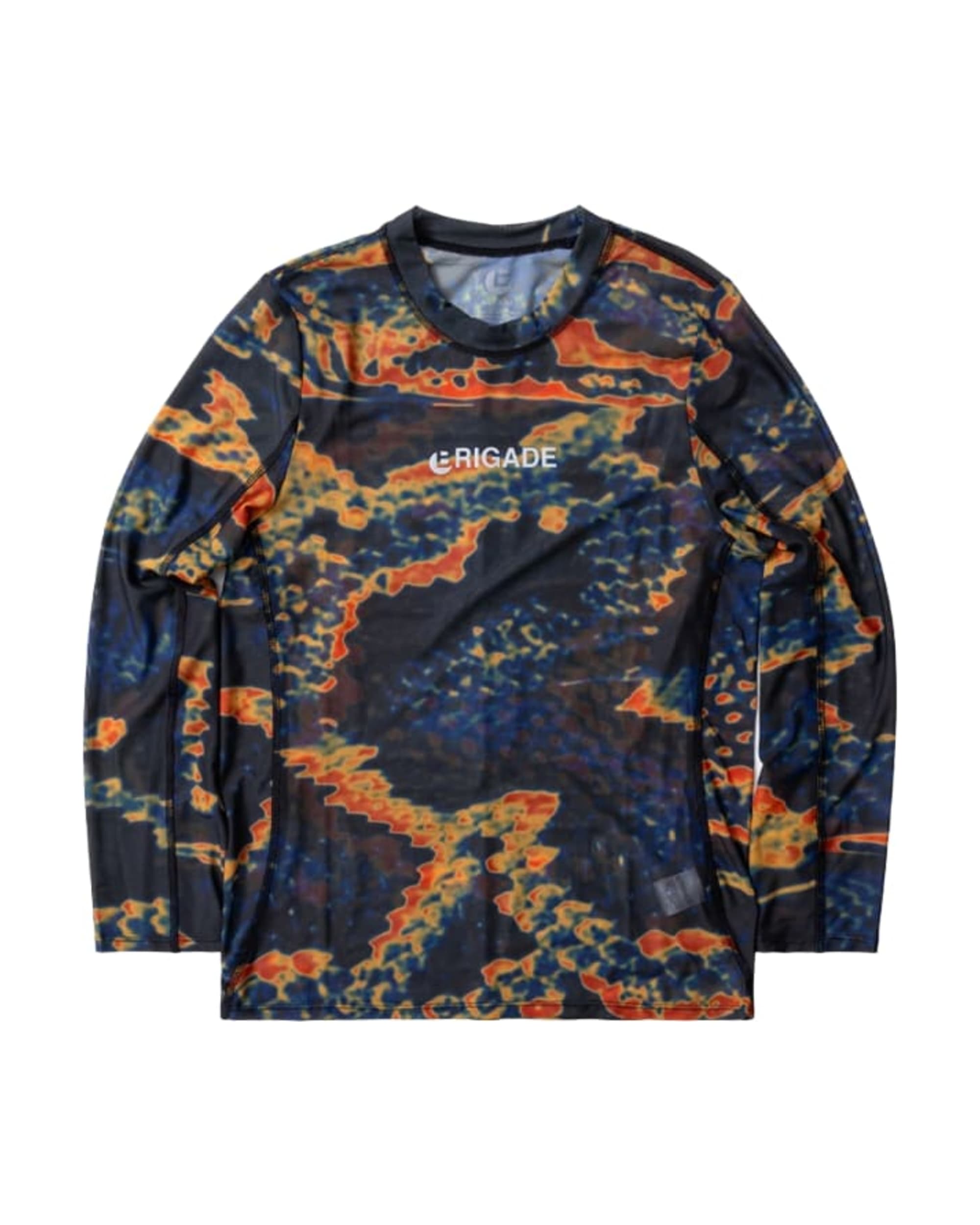 Snakeskin Mesh Running Shirt