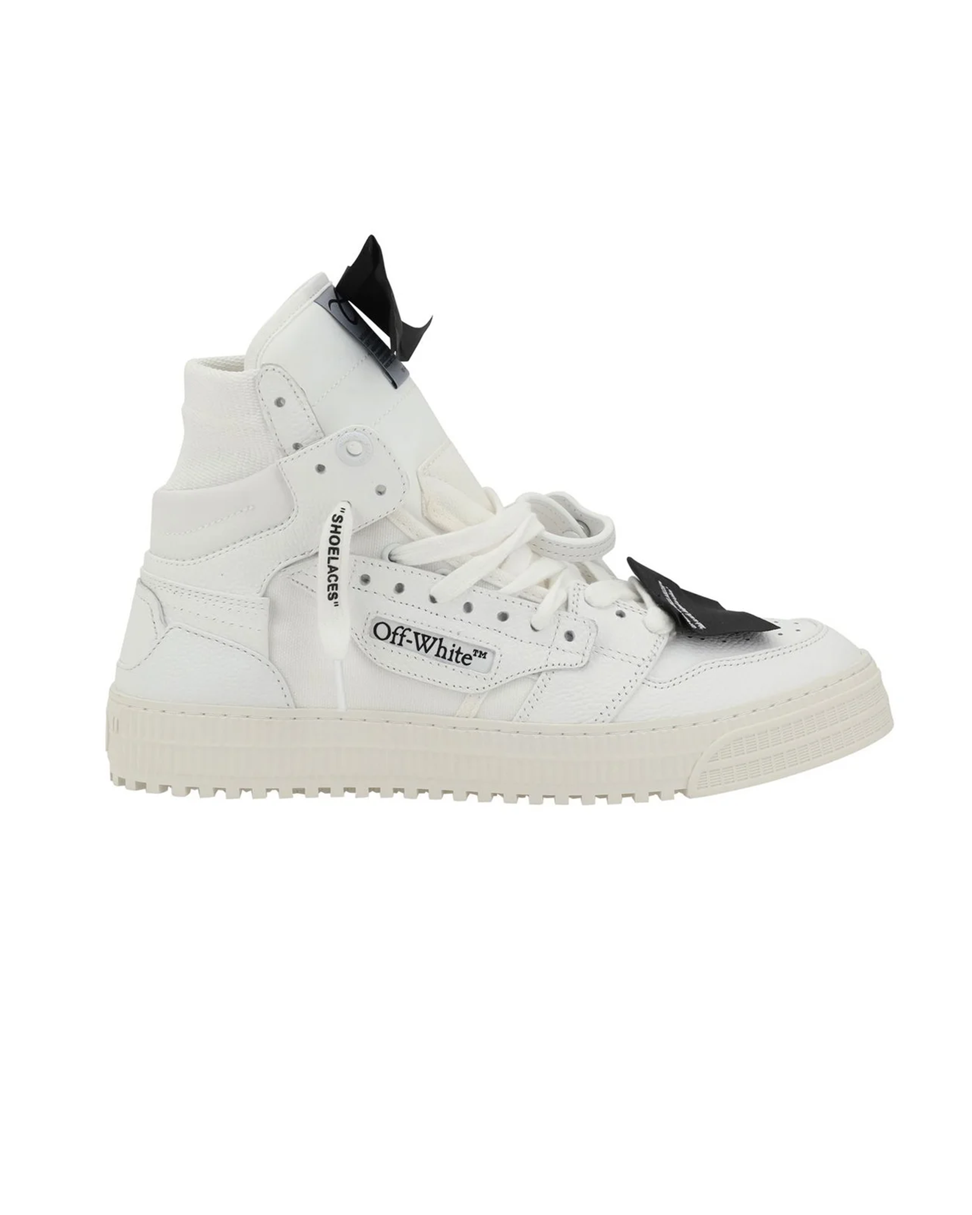 OFF-WHITE OFF COURT 3.0 HIGH TOP SNEAKER - WHITE/BLACK