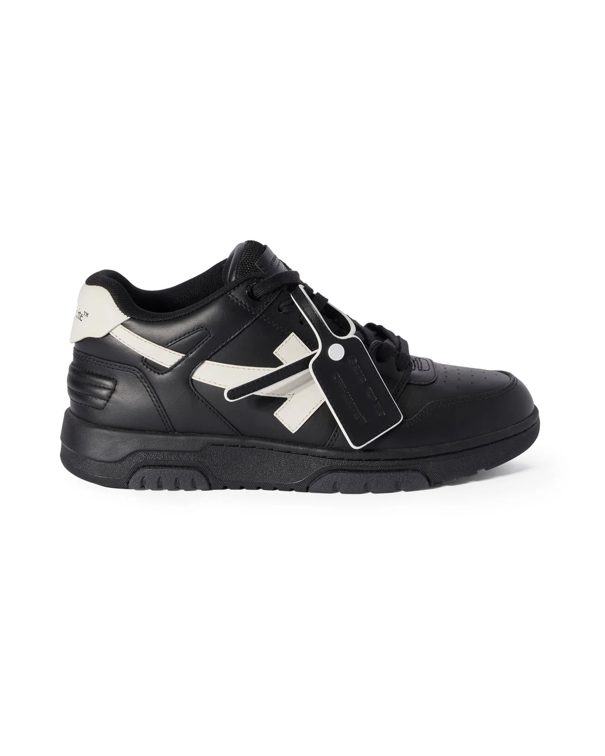 OFF-WHITE OUT OF OFFICE LOW TOP SNEAKER BLACK/WHITE