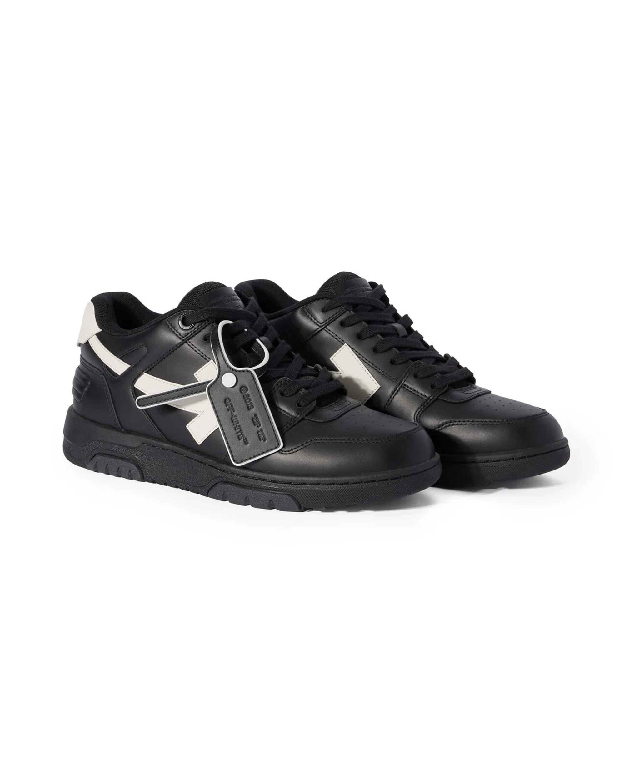 OFF-WHITE OUT OF OFFICE LOW TOP SNEAKER BLACK/WHITE